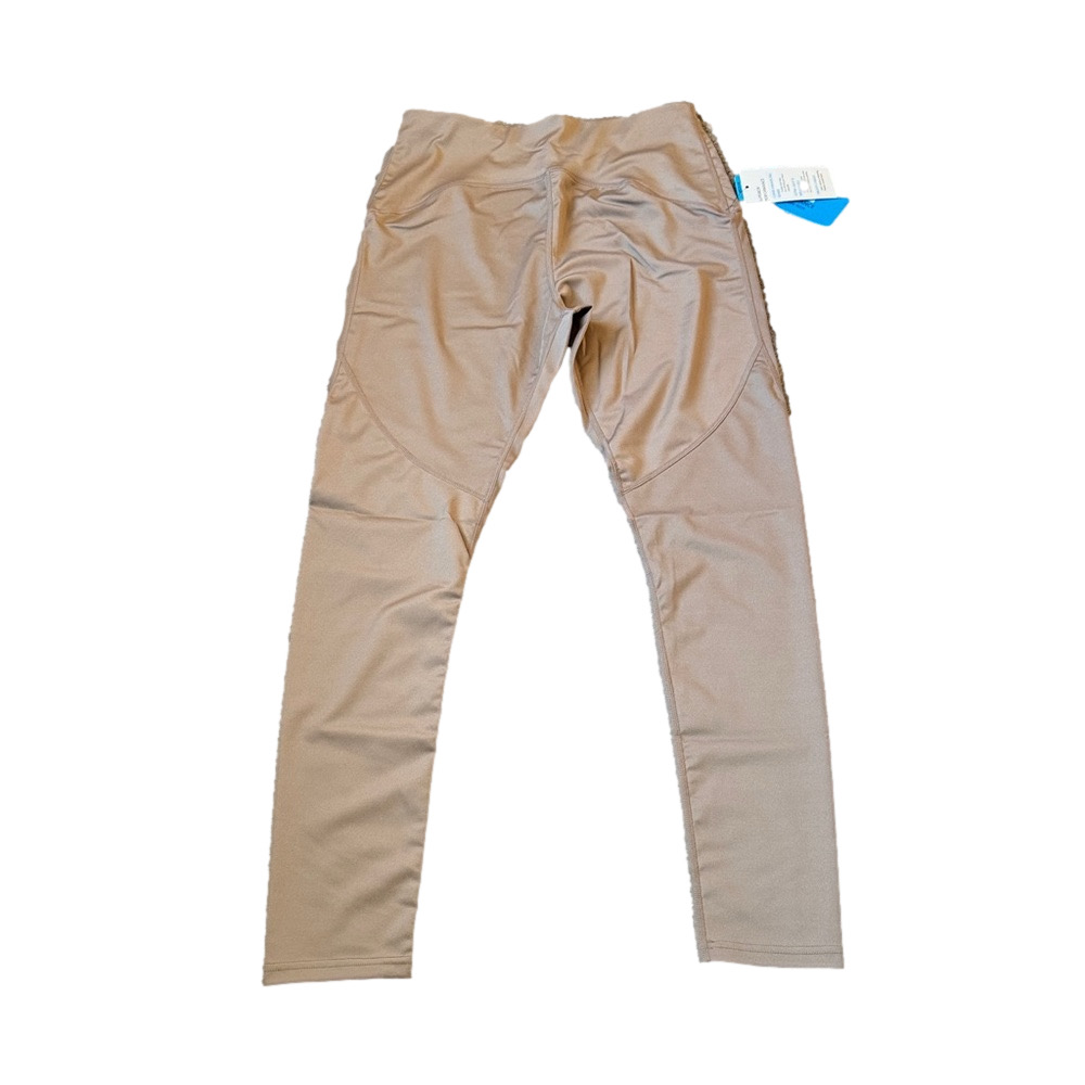 Therapy Taupe Mid Rise Performance Training Leggings SIZE M